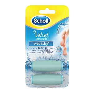 Scholl RICARICA Velvet Wet&Dry (Velvet Smooth Wet&Dry) - 2 rulli di ricambio