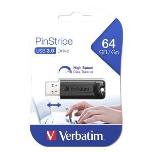 Verbatim PinStripe USB 3.0 Pendrive da 64Gb - 49318