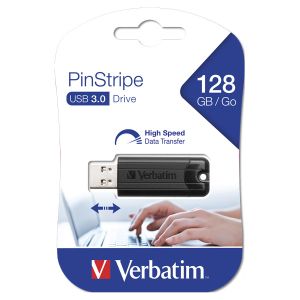 Verbatim PinStripe USB 3.0 Pendrive da 128Gb - 49319