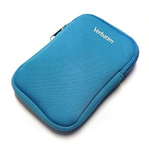 Verbatim Custodia protettiva imbottita wallet per hard disk esterno da 2.5 '' - azzurro