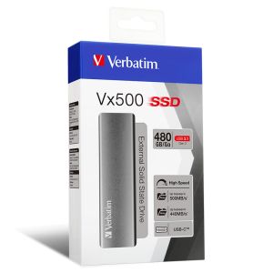 Verbatim SSD esterno Vx500 USB 3.1 Gen 2, 480 GB