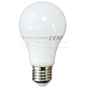 Lampadina LED V-Tac 10W E27 A60 2700K Dimmerabile VT-1853D - 4282 Bianco Caldo