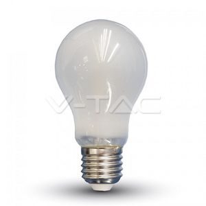 Lampadina LED Filamento V-Tac E27 A60 6W 4000K - VT-1935 - 4481 Bianco Naturale