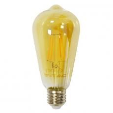 Lampadina LED V-Tac 4W E27 ST64 2200K Amber VT-1964D Dimm- 4368 Bianco Caldo