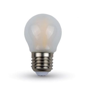 Lampadina LED Filament V-Tac E27 G45 4W 6400K Frost VT-1974 - 4497 Bianco Freddo