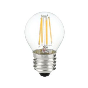 LAMPADINA LED V-Tac E27 G45 4W 4500K Filamento Filament Patent VT-1980 - 4427 Bianco Naturale