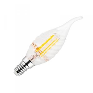 LAMPADINA LED V-Tac E14 4W 6000K Candela Twist Filamento VT-1995 - 4432 Bianco Freddo