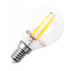 LAMPADINA LED V-Tac E14 P45 4W 6000K Mini Globo Filamento VT-1996 - 4426 Bianco Freddo