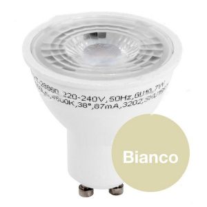 LAMPADINA LED V-Tac GU10 7W 38° 6000K Dimmerabile Spot - 1668 Bianco Freddo
