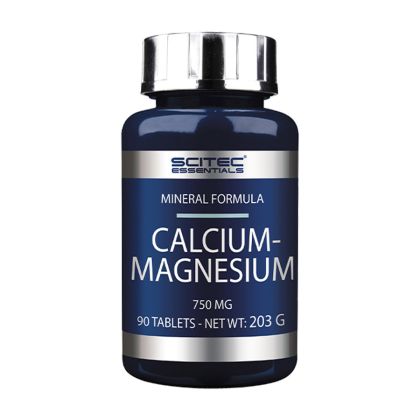 SCITEC Essentials Calcium-Magnesium, 750mg - 90 Tabs - calcio e magnesio