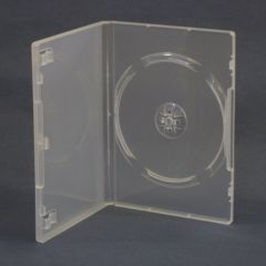 Custodia Trasparente DVD o CD Singola 14mm Clear Lucida 556100CG