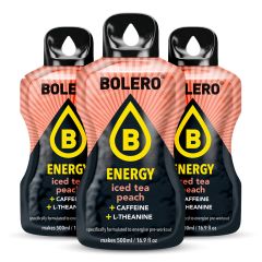 BOLERO Drinks - ENERGY ICED TEA PEACH - bustina 14g (500ml)