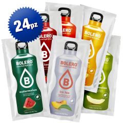 BOLERO Drinks Classic - KIT da 24 bustine da 9g - Gusti misti