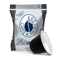 Caffè Borbone capsule Respresso compatibili Nespresso miscela NERA - conf. 50 pz