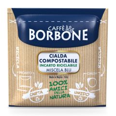 Caffè Borbone cialde filtro carta 44mm ESE miscela BLU - conf. 50 pz.