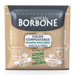 Caffè Borbone cialde filtro carta 44mm ESE miscela NERA - conf. 50 pz.