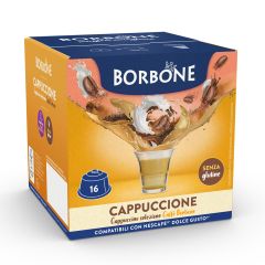 Caffè Borbone capsule compatibili Dolce Gusto CAPPUCCIONE - conf. 16 pz.