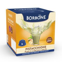 Caffè Borbone capsule compatibili Dolce Gusto PISTACCHIONE - conf. 16 pz.