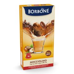 Caffè Borbone capsule compatibili Nespresso NOCCIOLINO - conf. 10 pz.