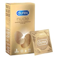 DUREX NUDE - ORIGINAL - Preservativi extra sottili - conf. 8 profilattici