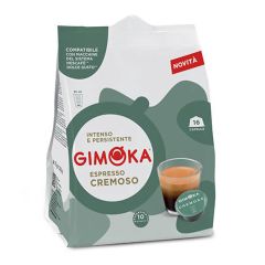 Caffè Gimoka capsule Puro Aroma, compatibili Dolce Gusto, CREMOSO - conf. da 16