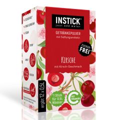 INSTICK bevanda senza zucchero - CILIEGIA - 12 bustine da 2,5g