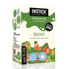 INSTICK bevanda senza zucchero - NOCCIOLA - 12 bustine da 2g