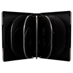 MediaRange Custodia 12 posti da 39 mm per CD e DVD NERA - BOX18