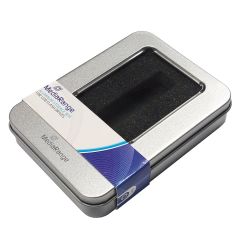 MediaRange Scatola box portaoggetti in alluminio, per chiavette USB - BOX901