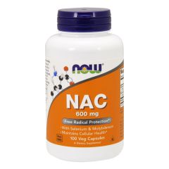 NOW FOODS NAC (N-Acetil Cisteina) 600 mg 100 capsule