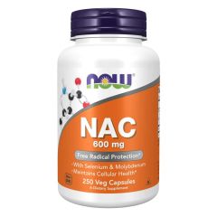 NOW FOODS NAC (N-Acetil Cisteina) 600 mg 250 capsule