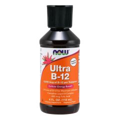 NOW FOODS Vitamin B-12 Ultra, Liquid - 118 ml. (vitamina B12 liquida)