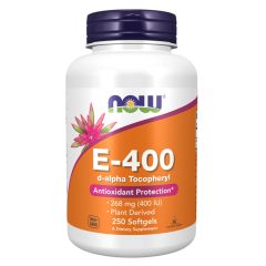 NOW FOODS E-400 da 250 perle - antiossidante