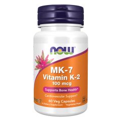 NOW FOODS Vitamin K-2 (MK7) 100mcg 60 capsule - Vitamina K-2