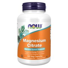 NOW FOODS Magnesium Citrate, Caps - 120 caps