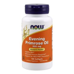 NOW Foods - Evening Primrose Oil, 500mg - 100 softgels - olio di Enagra