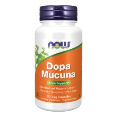 NOW FOODS DOPA Mucuna 90 capsule - supporto cognitivo