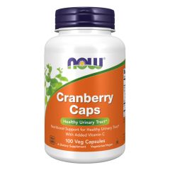 NOW FOODS Cranberry Concentrate - 100 caps - mirtillo rosso