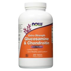 NOW FOODS Glucosamine & Chondroitin Extra Strength - 240 tabs