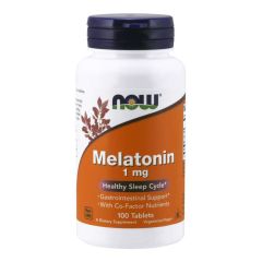 NOW FOODS Melatonin 1mg - 100 tabs - Melatonina