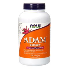 NOW FOODS ADAM Multi-Vitamin for Men 180 softgels - multivitaminico