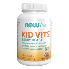 NOW FOODS  Vitamins Kids, Bery Blast 120 Chewabl Tabs - VITAMINE 