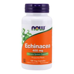 NOW FOODS Echinacea Root 400 mg 100 Capsule - VITAMINE