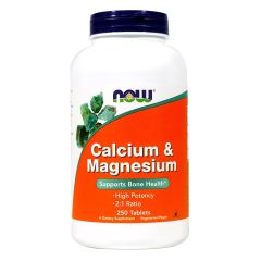 NOW FOODS Calcium & Magnesium 500/250mg 250 compresse - calcio e magnesio