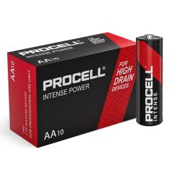 PROCELL Batterie Alcaline INTENSE Stilo AA 1,5V LR06 - Conf. 10 pezzi