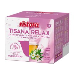 Ristora capsule compatibili Dolce Gusto TISANA RELAX - conf. 10 pz.