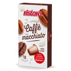 Ristora capsule compatibili Nespresso CORTADO - confezione 10 pz.