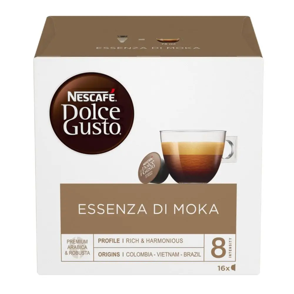 KGC Shop Nescafé capsule Dolce Gusto, aroma ESSENZA DI MOKA - conf. da 16  CAPSULE