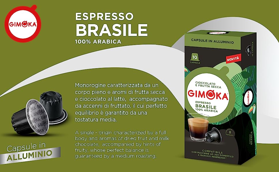 KGC Shop Caffè Borbone capsule compatibili Nespresso NOCCIOLINO - conf. 10  pz.